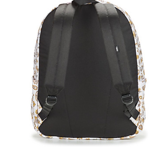 VANS Old Skool H20 Backpack Unisex Beige Polyester Laptop Sleeve Zip VN0A5I13CDM - Picture 4 of 7